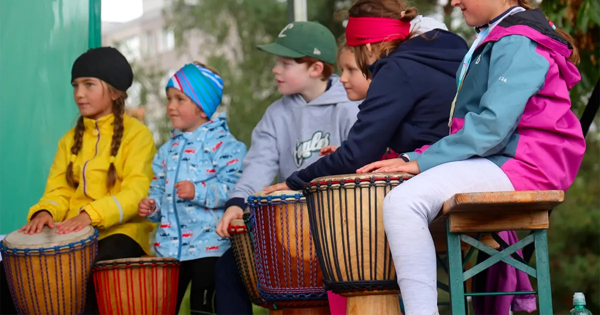 Africké bubnování pro děti